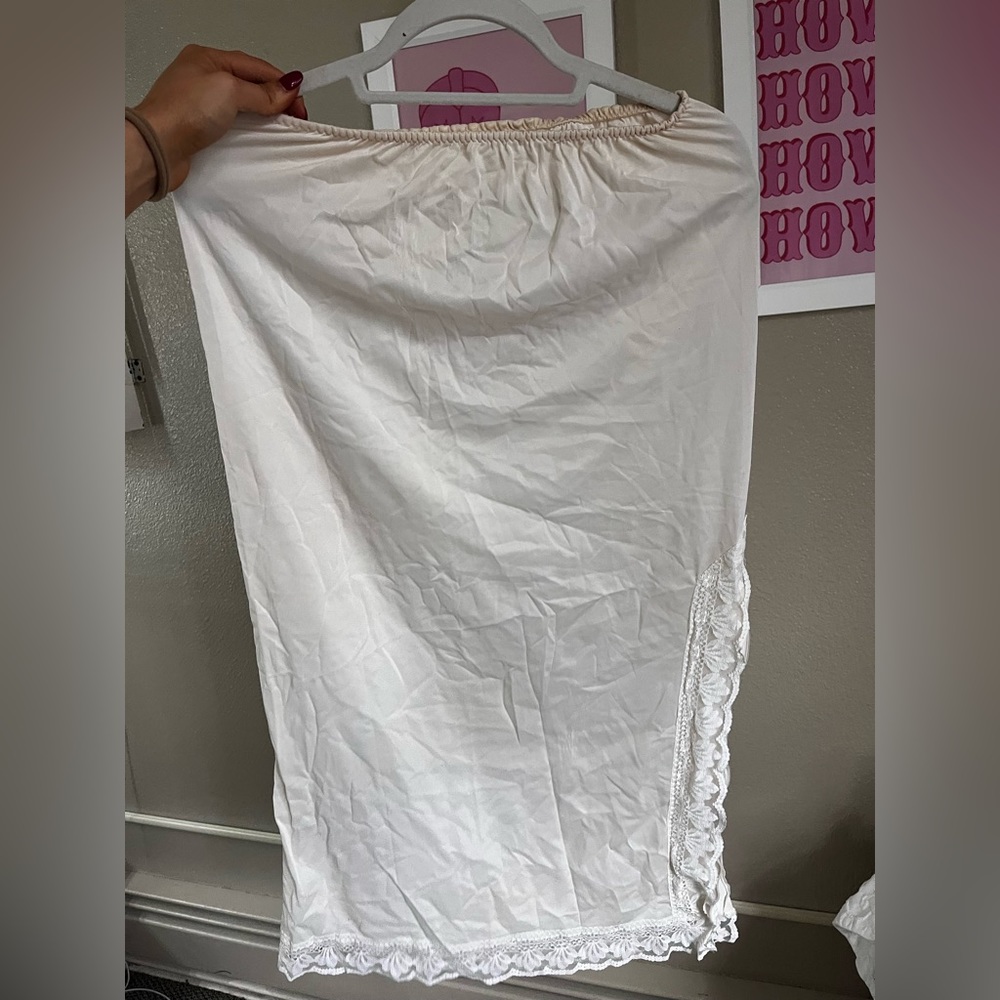 Thrifted Slip Skirt
